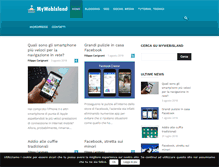 Tablet Screenshot of mywebisland.it